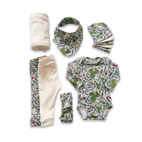 Bamboo Baby Capsule Gift Box | Strawberry Patch & Cream-1