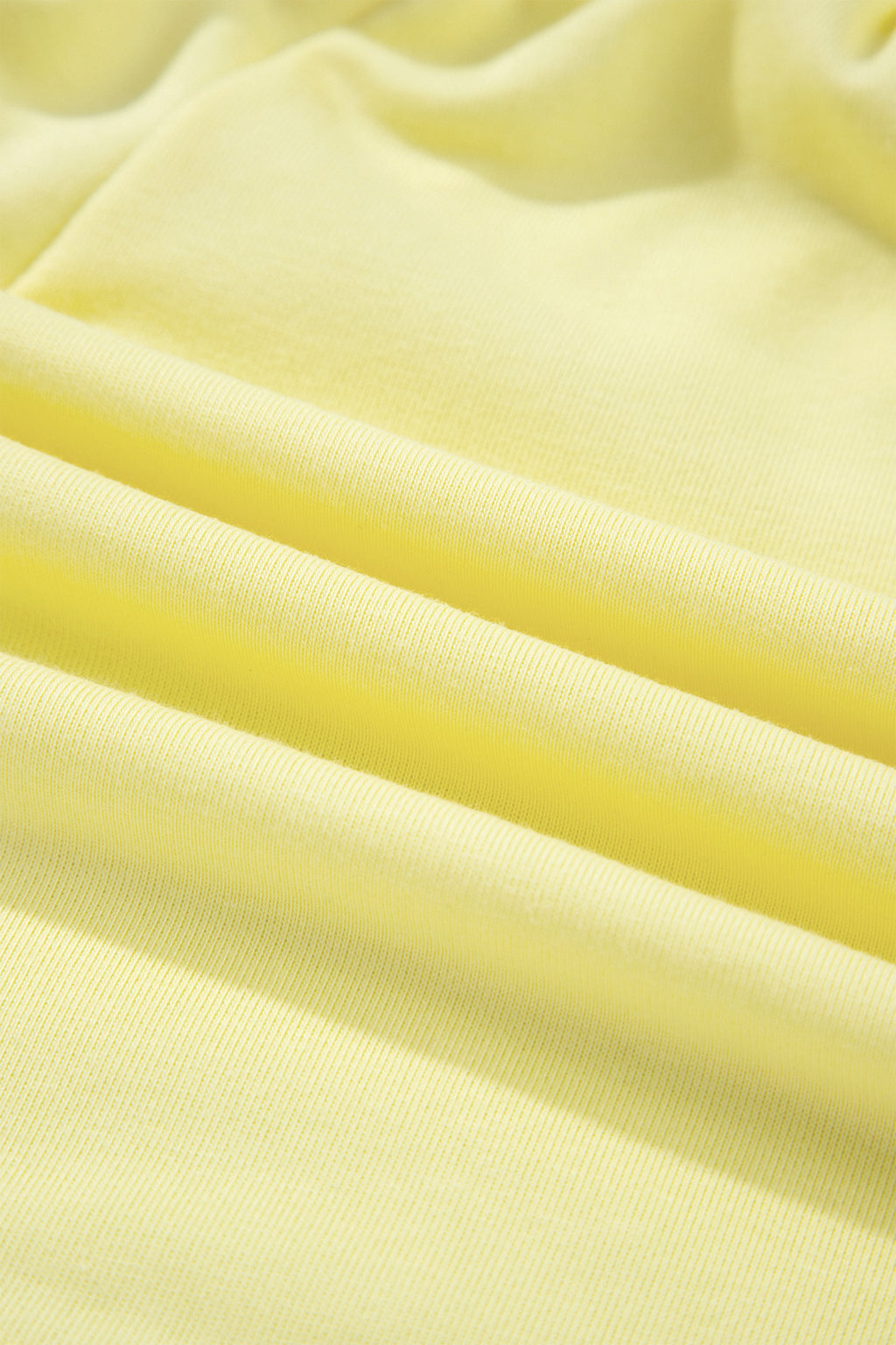 Yellow Cream Half Zip Polo Tee Elastic Waist Romper
