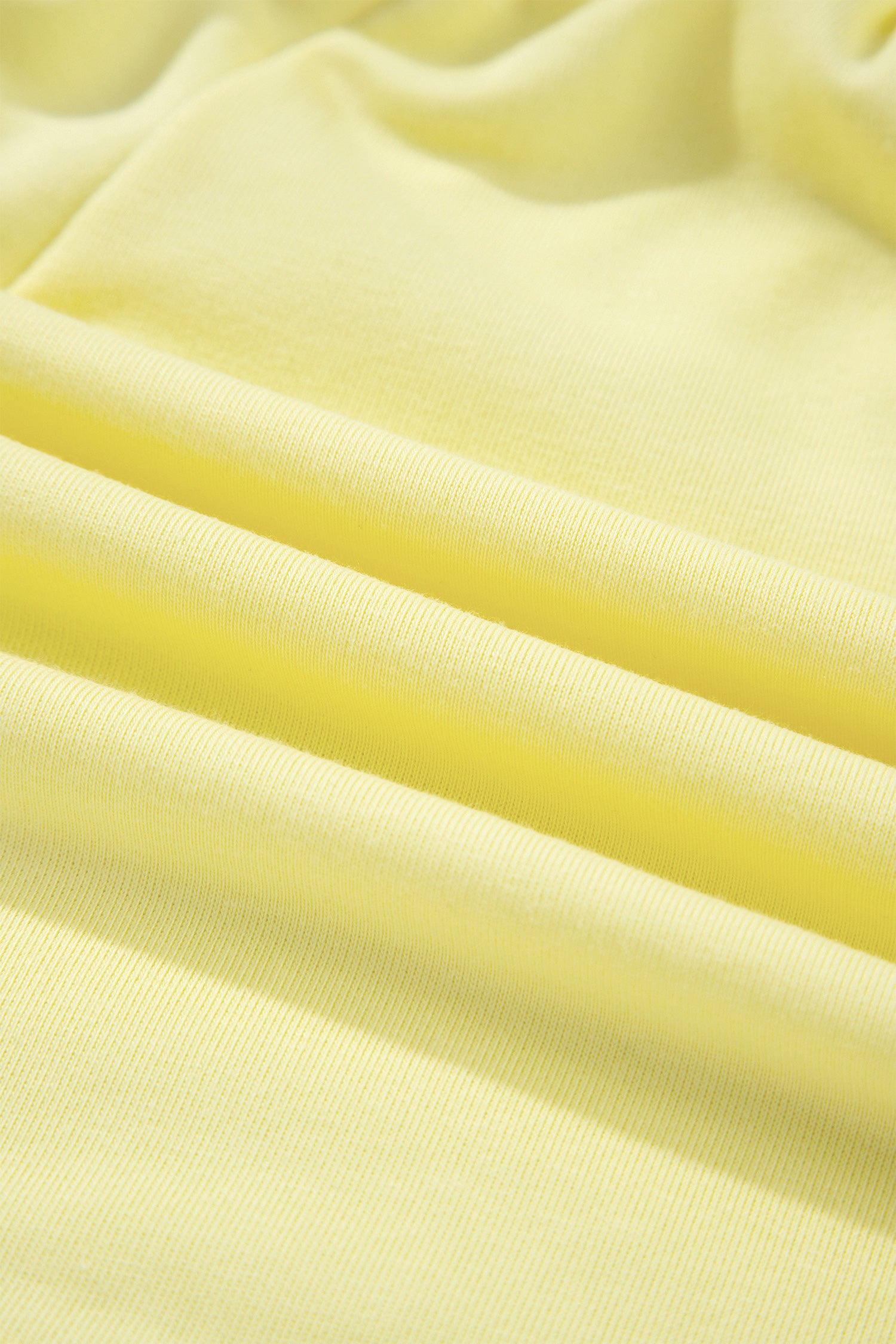 Yellow Cream Half Zip Polo Tee Elastic Waist Romper
