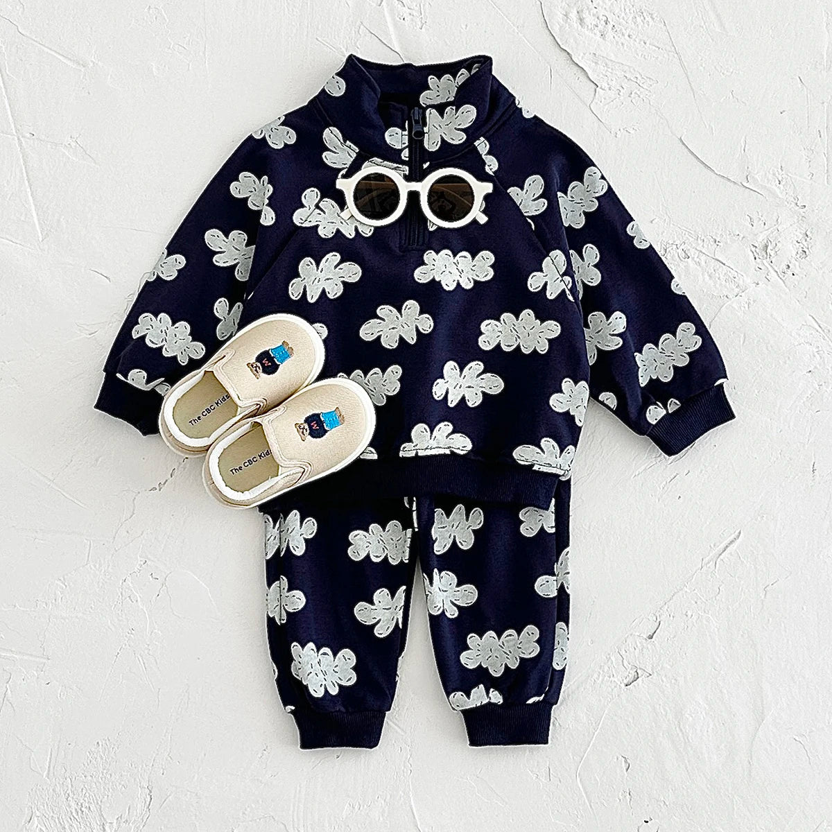 2024 Autumn Baby Boy Clothes Sets Girl Infant Sweatshirts Long Sleeve Pullover+Sweatpants Suit Kids Outfit 2Pcs Children Clothes