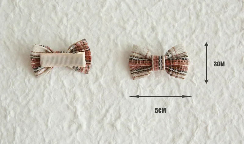 10Pc/Set Children's Girl Hairpins Cute Headwear Hair Accessories Bow for Baby Scrunchie Hair Clips Kids Barrettes Baby Headwear
