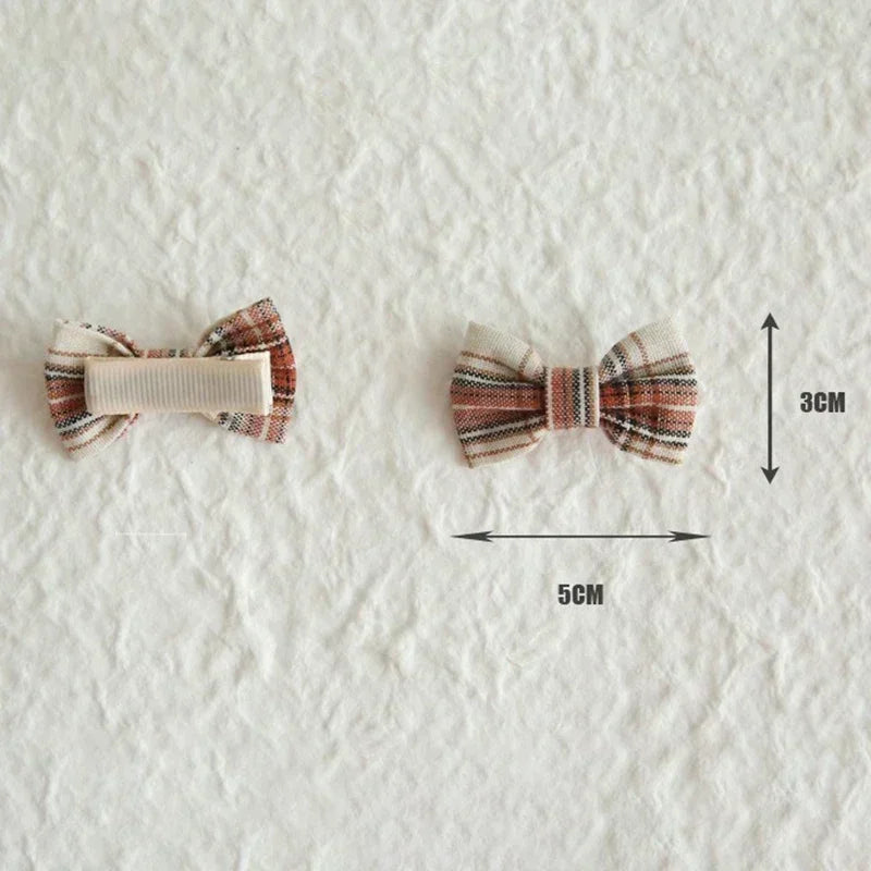 10Pc/Set Children's Girl Hairpins Cute Headwear Hair Accessories Bow for Baby Scrunchie Hair Clips Kids Barrettes Baby Headwear